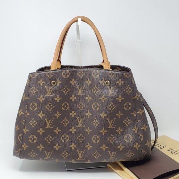 Louis Vuitton Montaigne MM Monogram Shoulder Bag - Picture 2 of 16